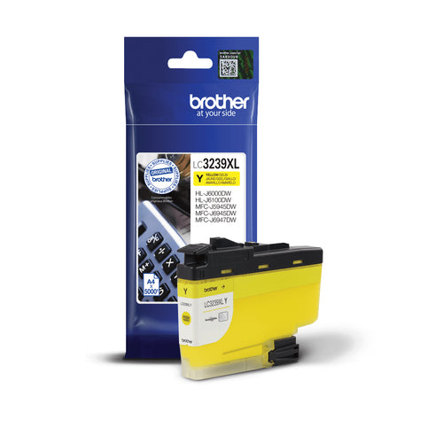 Brother LC3239XLY ink cartridge 1 pc(s) Original Yellow Brother LC3239XLY ink cartridge 1 pc(s) Original Yellow